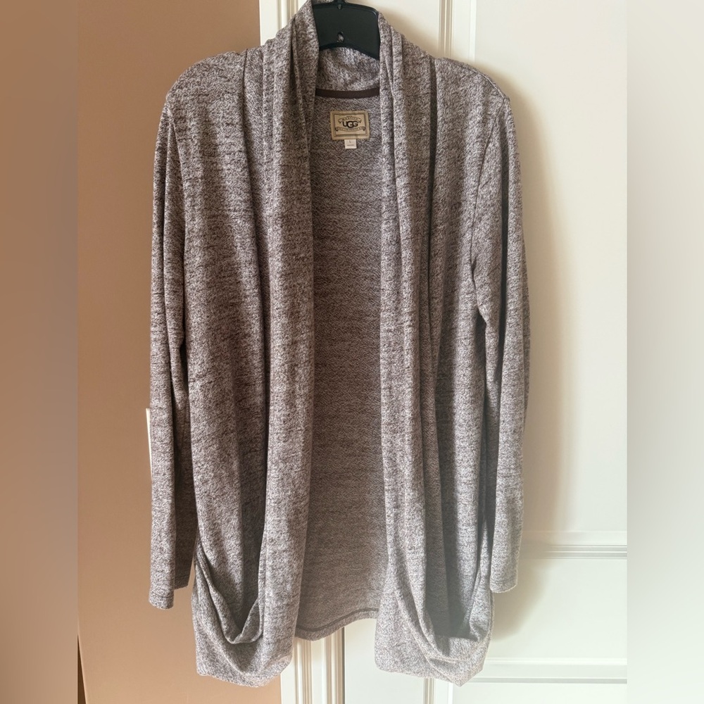 UGG Women's Heathered tan Cardigan